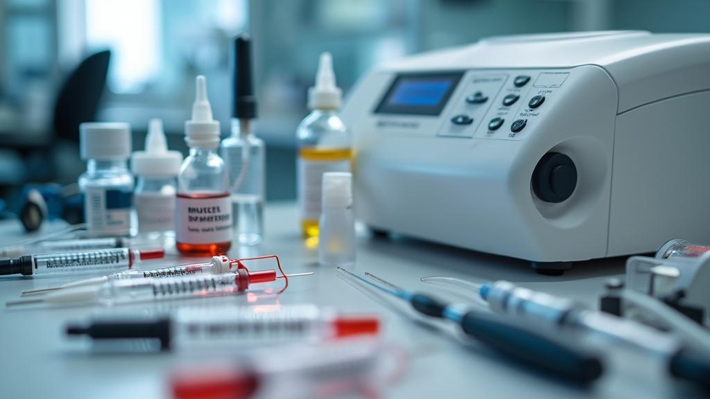 PRP therapy equipment for muscle tendon ligament repair treatment