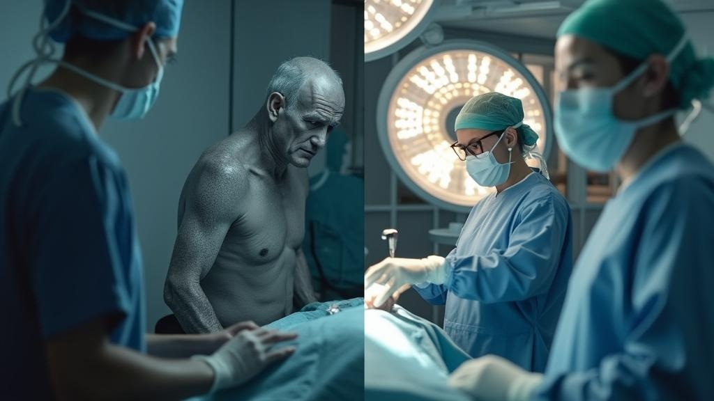 Split-screen comparison showing traditional treatment vs. advanced FSI treatment methods