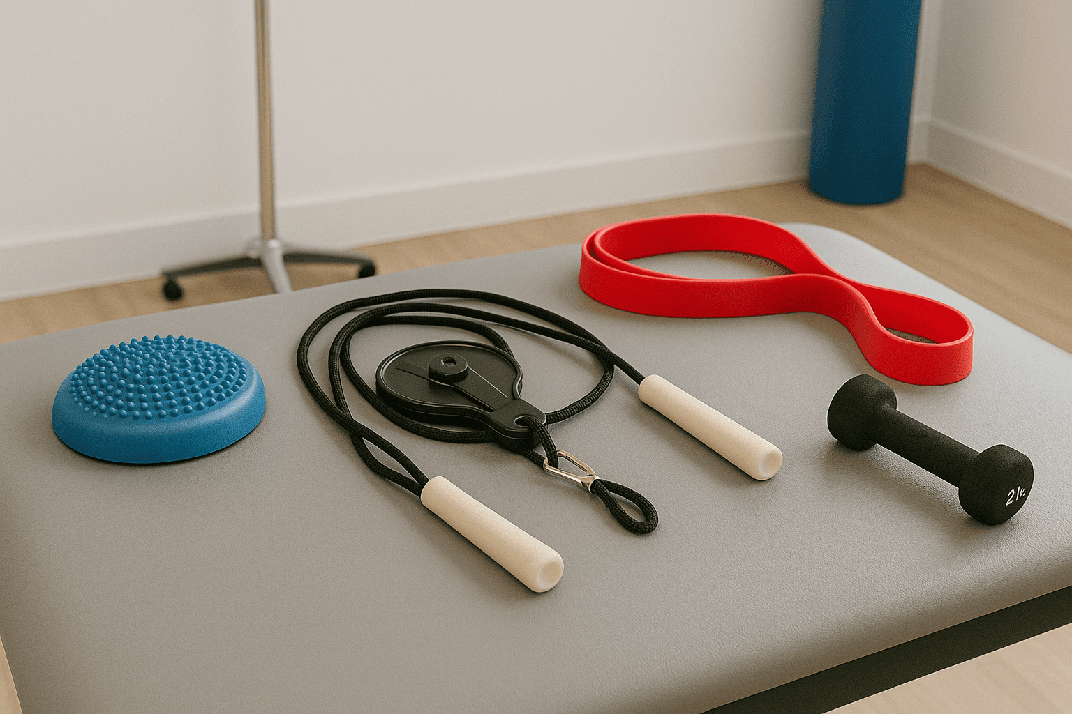 Professional shoulder therapy equipment and exercise tools